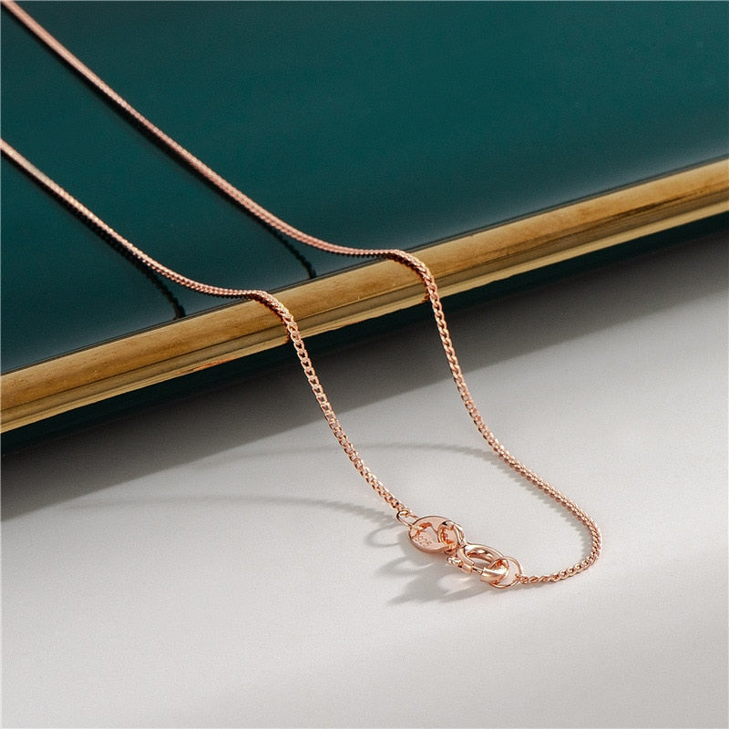 18K Rose Gold Plated Necklaces