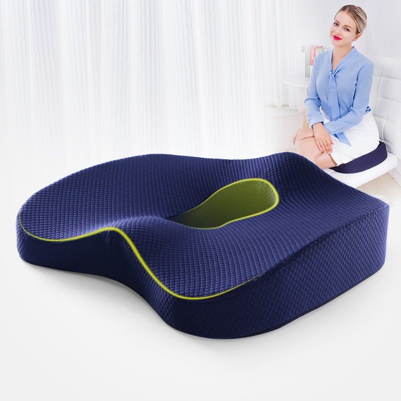 Orthopedic Pillow Memory Foam Seat Set